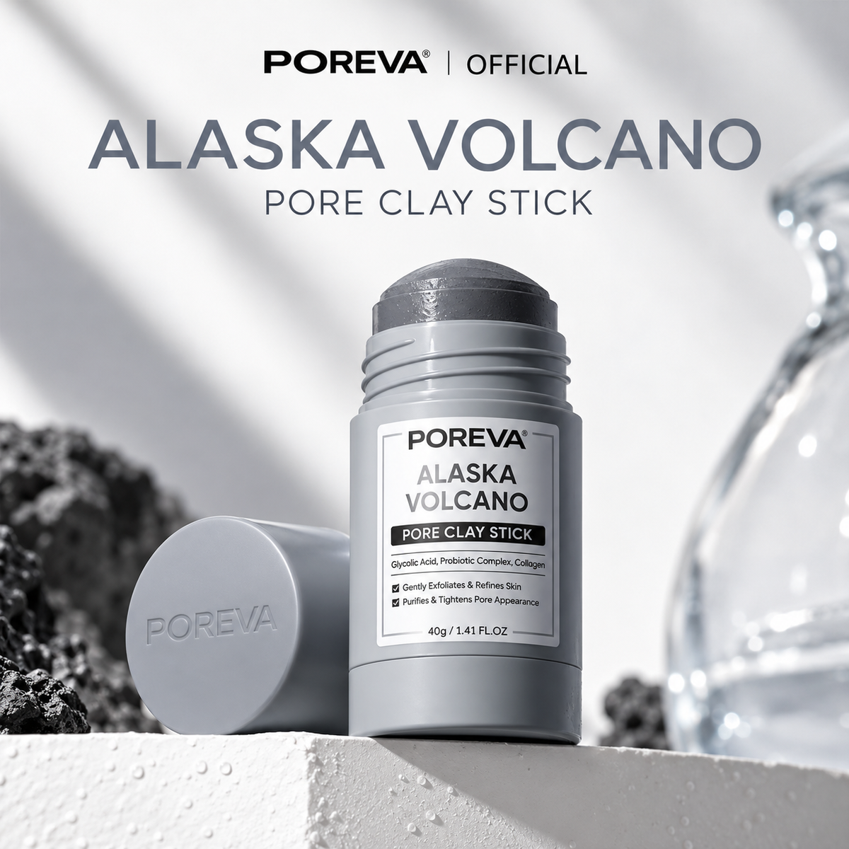 POREVA™ | Volcanic Pore Clay Stick